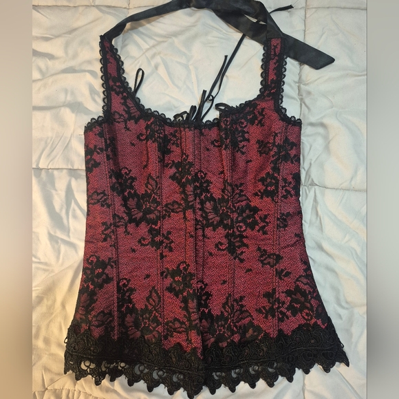 Fredericks of Hollywood Halter Corset - Picture 7 of 12